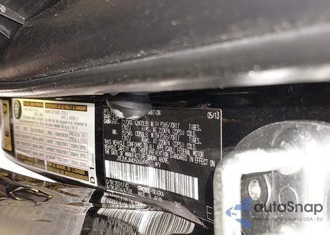 2013 Toyota 4Runner Sr5 из США, поврежденный, VIN JTEZU5JR4D5060499